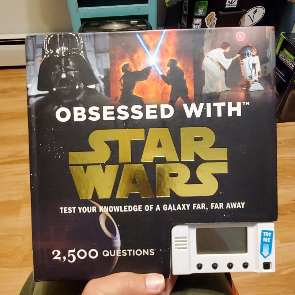 Like New Obsessed with Star Wars Hardcover Book